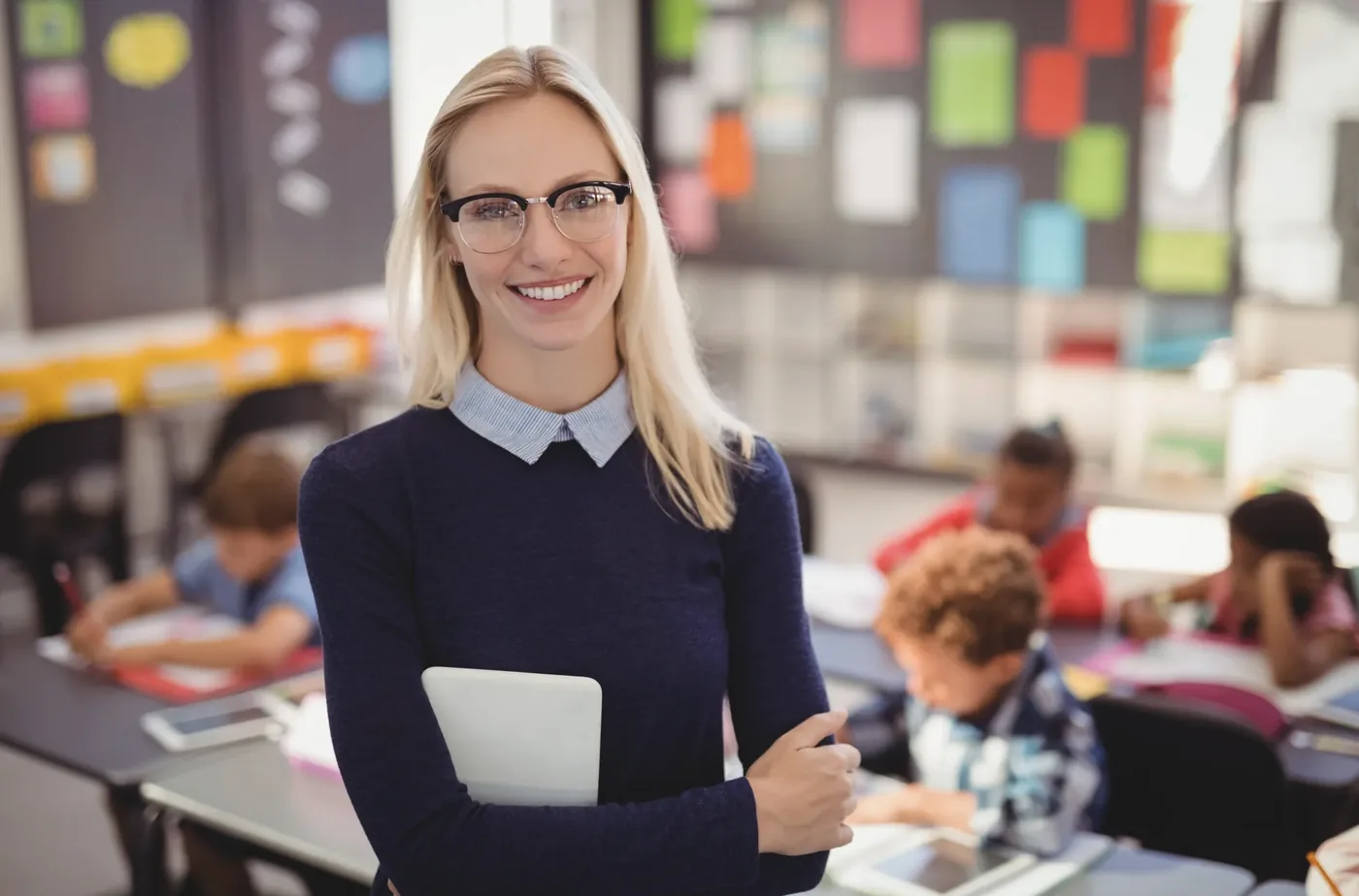 Teacher in a San Gabriel Valley classroom kept pest-free with IPM scheduling